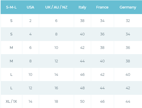 Eu us sizes hotsell